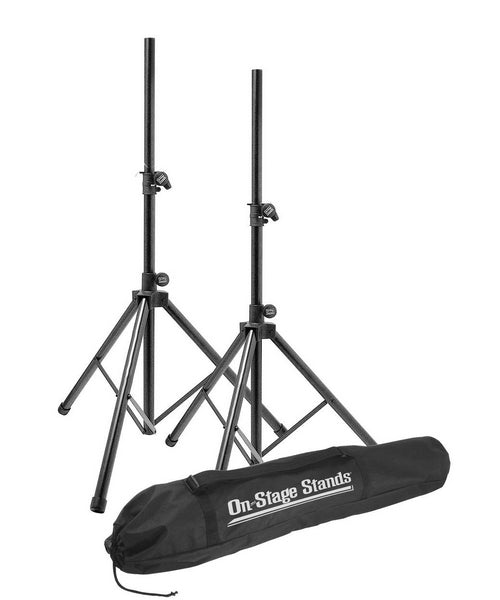 On Stage SSP7900 2 Speaker Stands and Bag