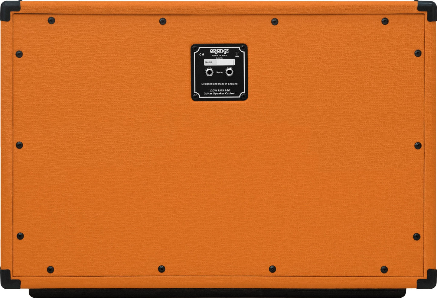 Orange PPC212 Closed Back 2x12 Speaker Cabinet