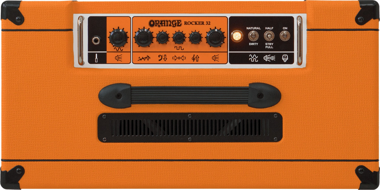 Orange Rocker 32 30/15-Watt 2x10 Combo Tube Guitar Amplifier