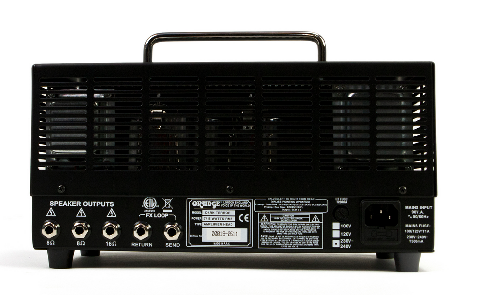 Orange DA15H Dark Terror 15/7W Class A High Gain Guitar Amp Head