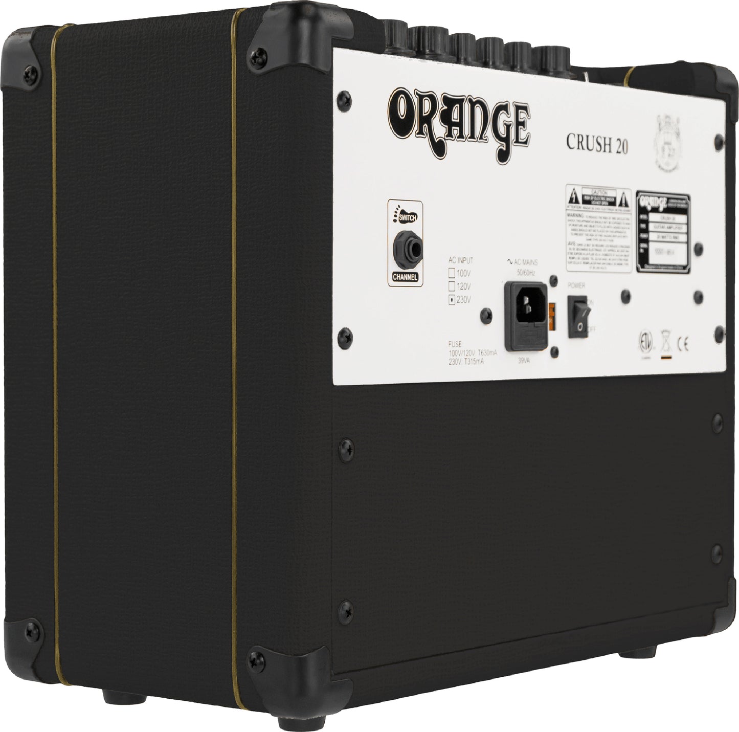 Orange Crush20B - 20 Watt Guitar Amp Combo - Black