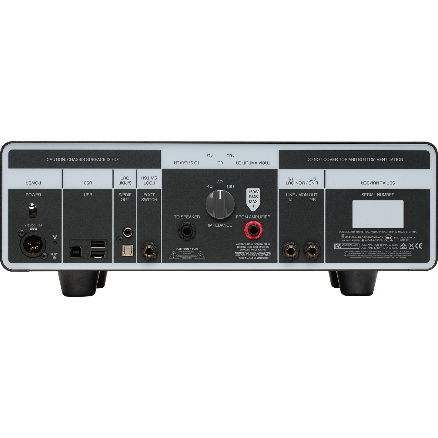 Universal Audio OX Amp Top Box