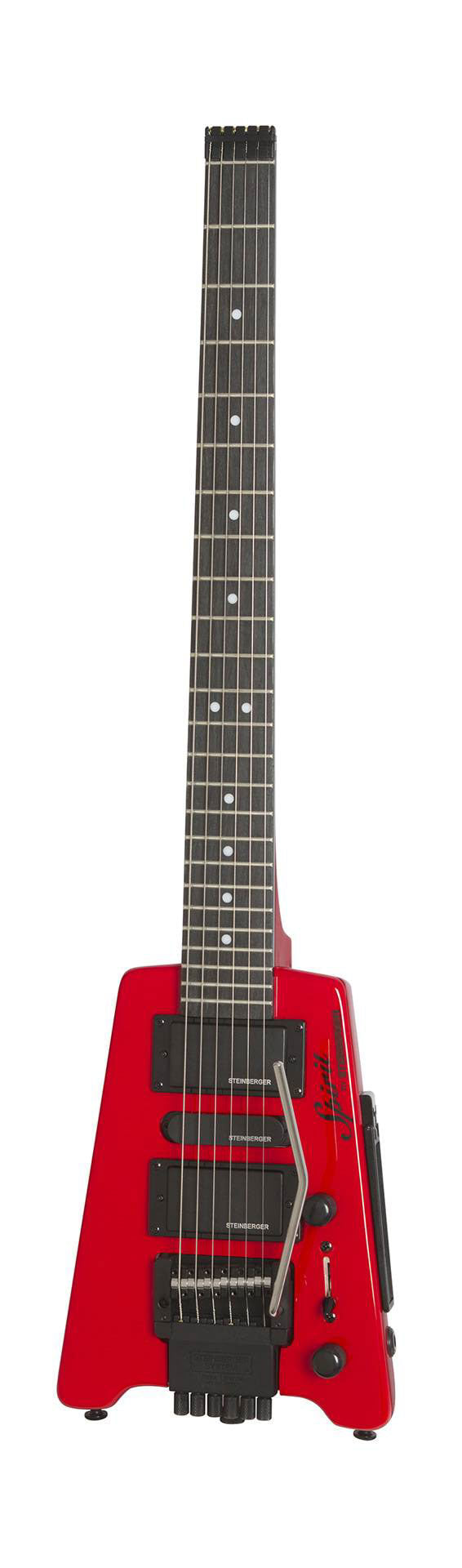 Steinberger Spirit GT-PRO Deluxe Electric Guitar in Hot Rod Red