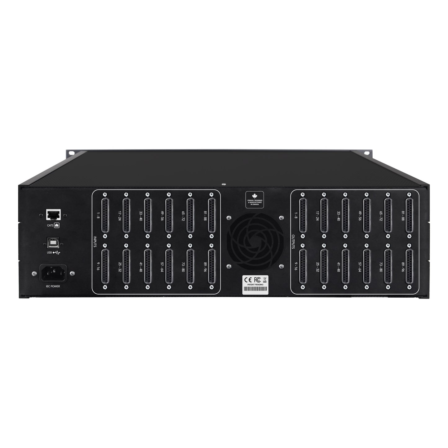 Flock Audio Patch XT 192 Point Digitally Controlled, Analog Patch Routing System