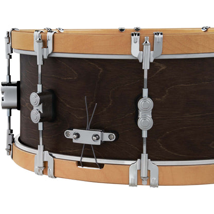 Pacific Drums & Percussion Concept Classic 6.5x14 Snare - Walnut Satin