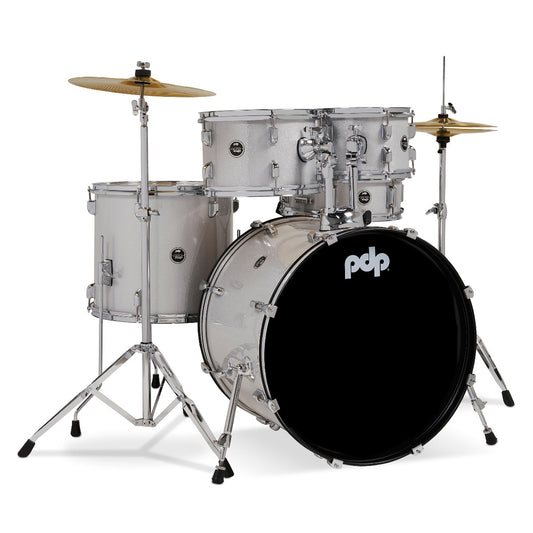 Pacific Drums & Percussion CenterStage 5-Piece Drum Kit - Silver