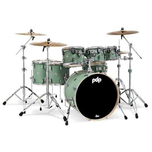 Pacific Drums & Percussion Concept Maple Kit - Satin Seafoam