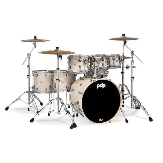 PDP Concept Maple 7-Piece Shell Pack - Twisted Ivory