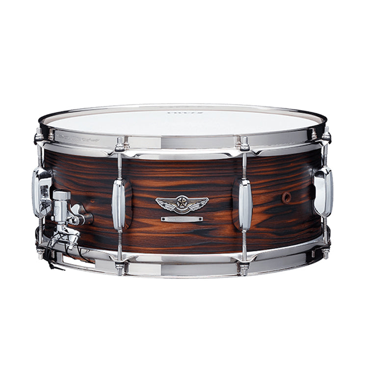 Tama STAR Reserve Solid Japanese Cedar 6x14 Snare Drum - Burnt Oiled Cedar
