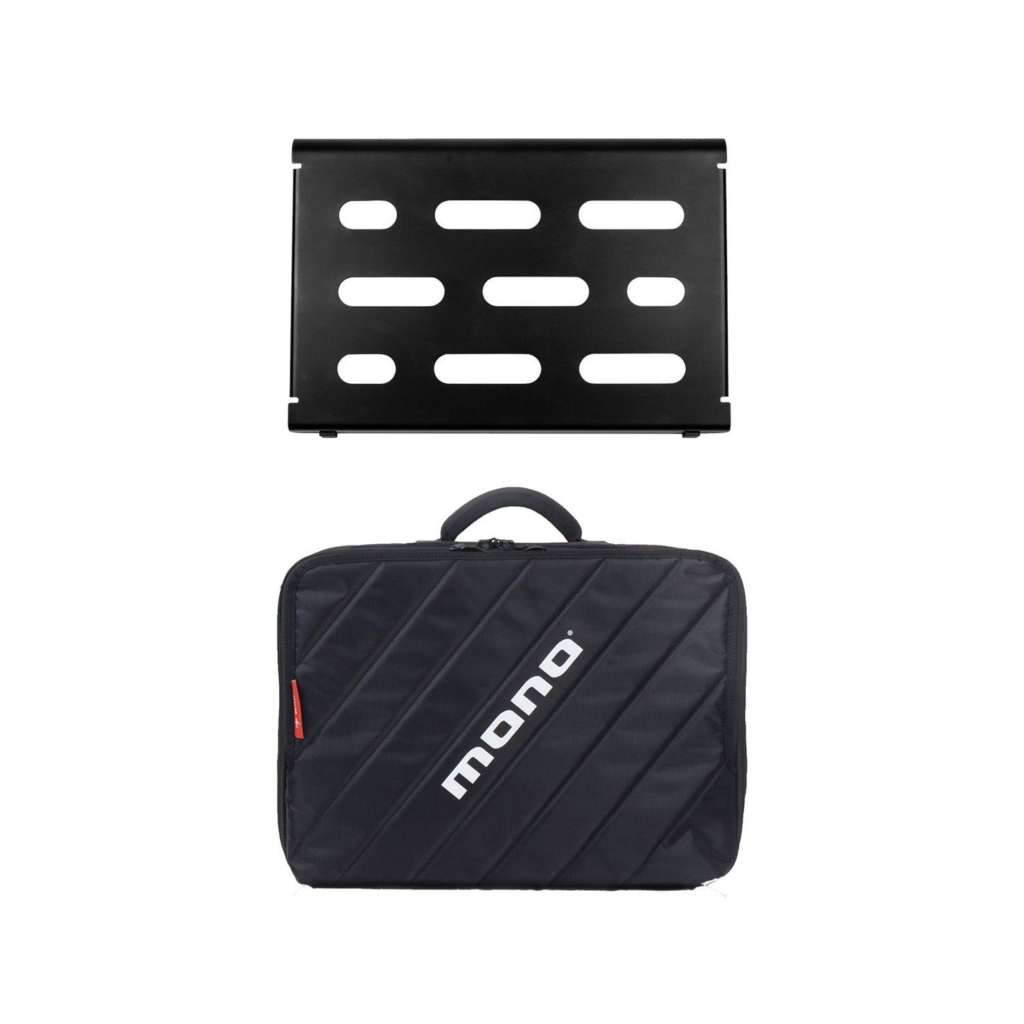 Mono Cases Pedalboard Small Black and Club Accessory Case 2.0 - Black