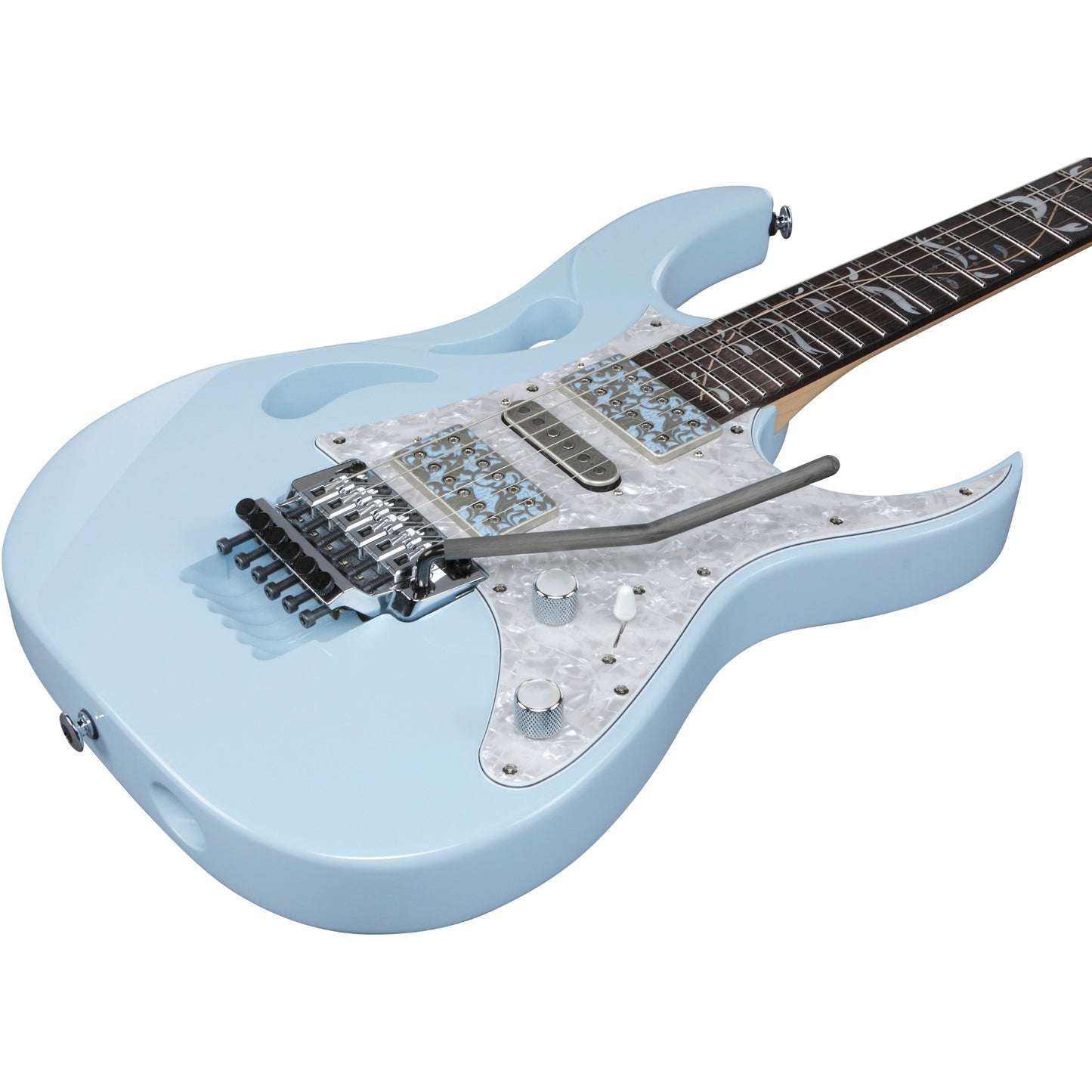 Ibanez PIA3761CBLP Steve Vai Signature Electric Guitar, Blue Powder