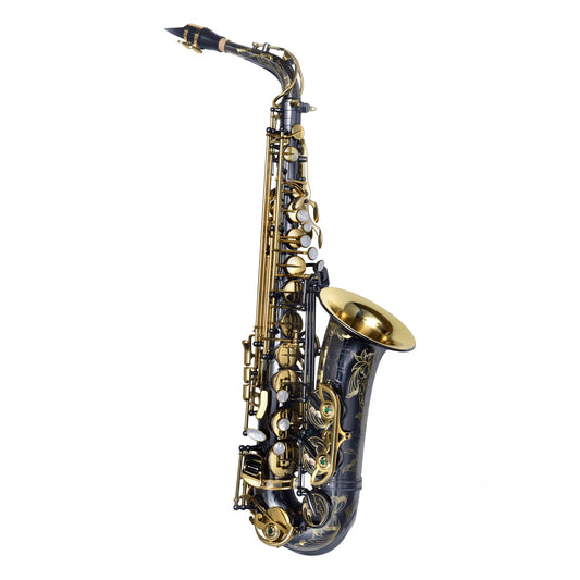 P. Mauriat 20th Anniversary PMXA-67RBX Alto Sax - Black Nickel with Gold Keys