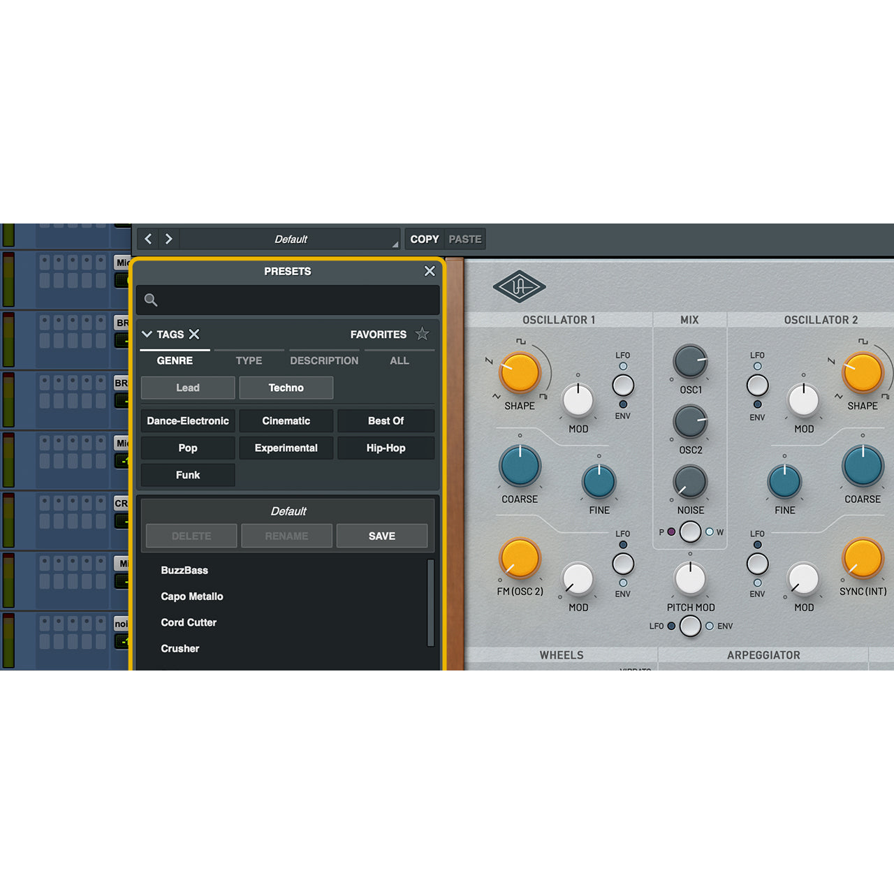 Universal Audio PolyMAX Synthesizer