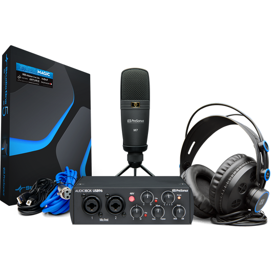 Presonus AudioBox USB® 96 Studio Bundle, 25th Anniversary Edition
