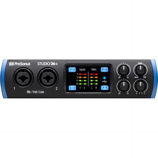 Presonus Studio 26C USB-C Audio/MIDI Interface