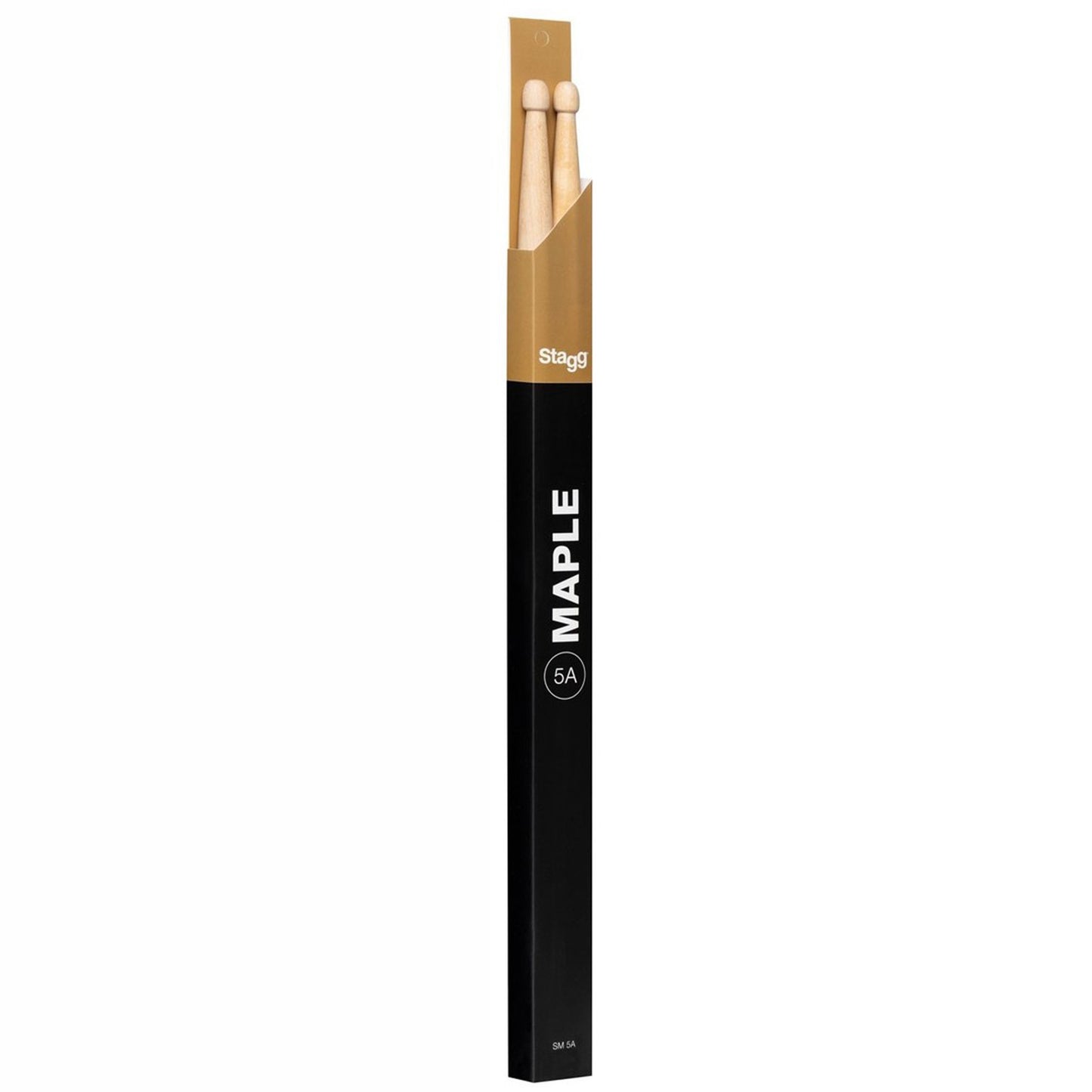 Stagg Pair of Maple Sticks/5A - Wooden Tip
