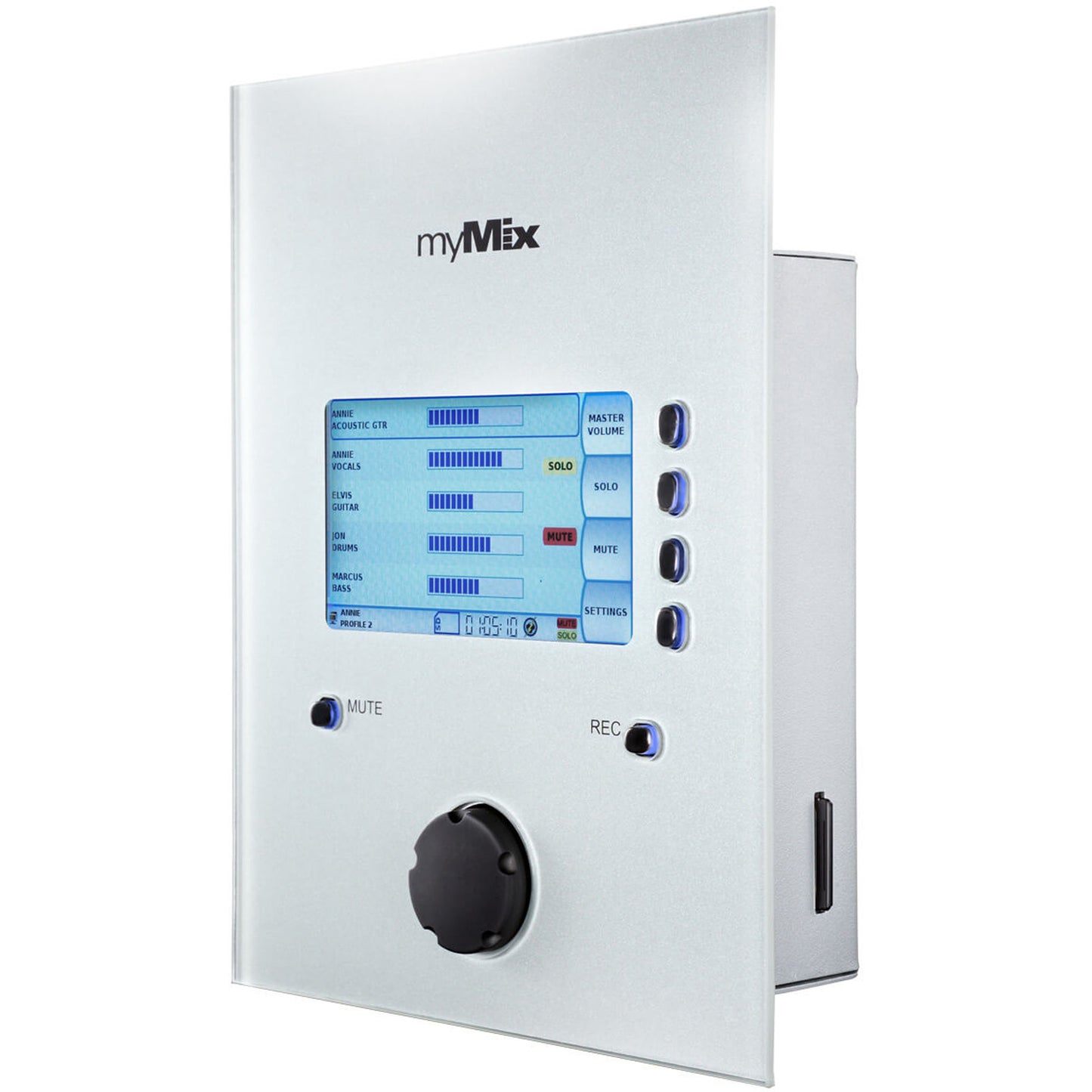 myMix Install Networked Personal Mixer and Multi-Track Recorder
