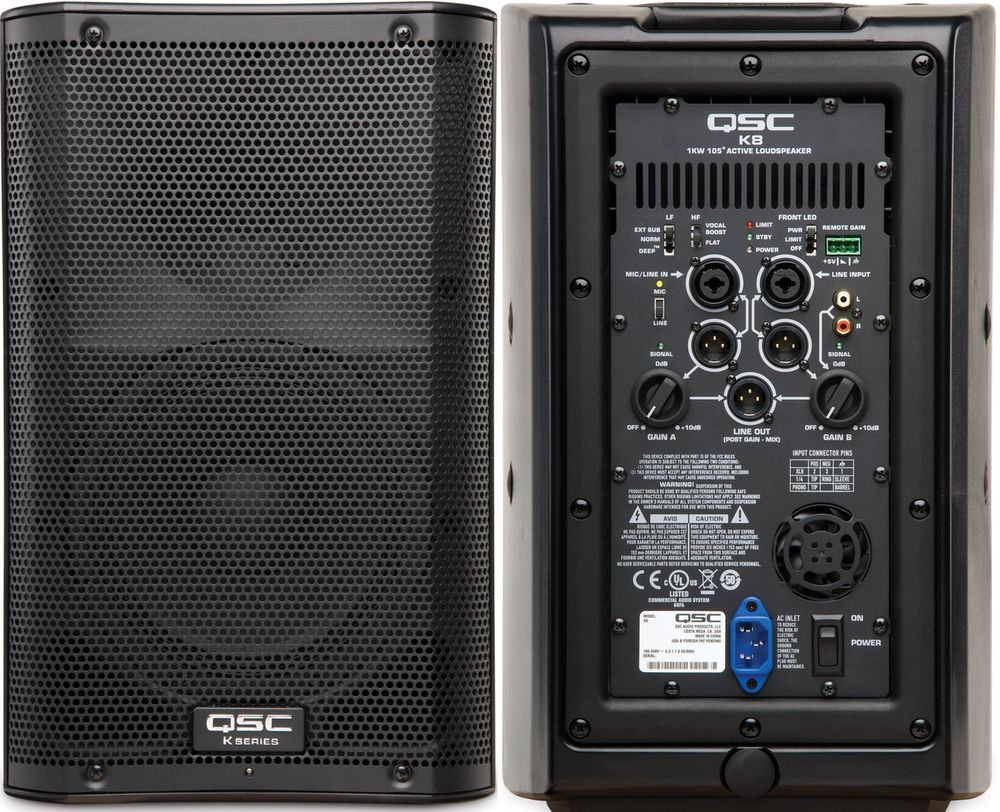 QSC K8 8" Powered PA Speaker