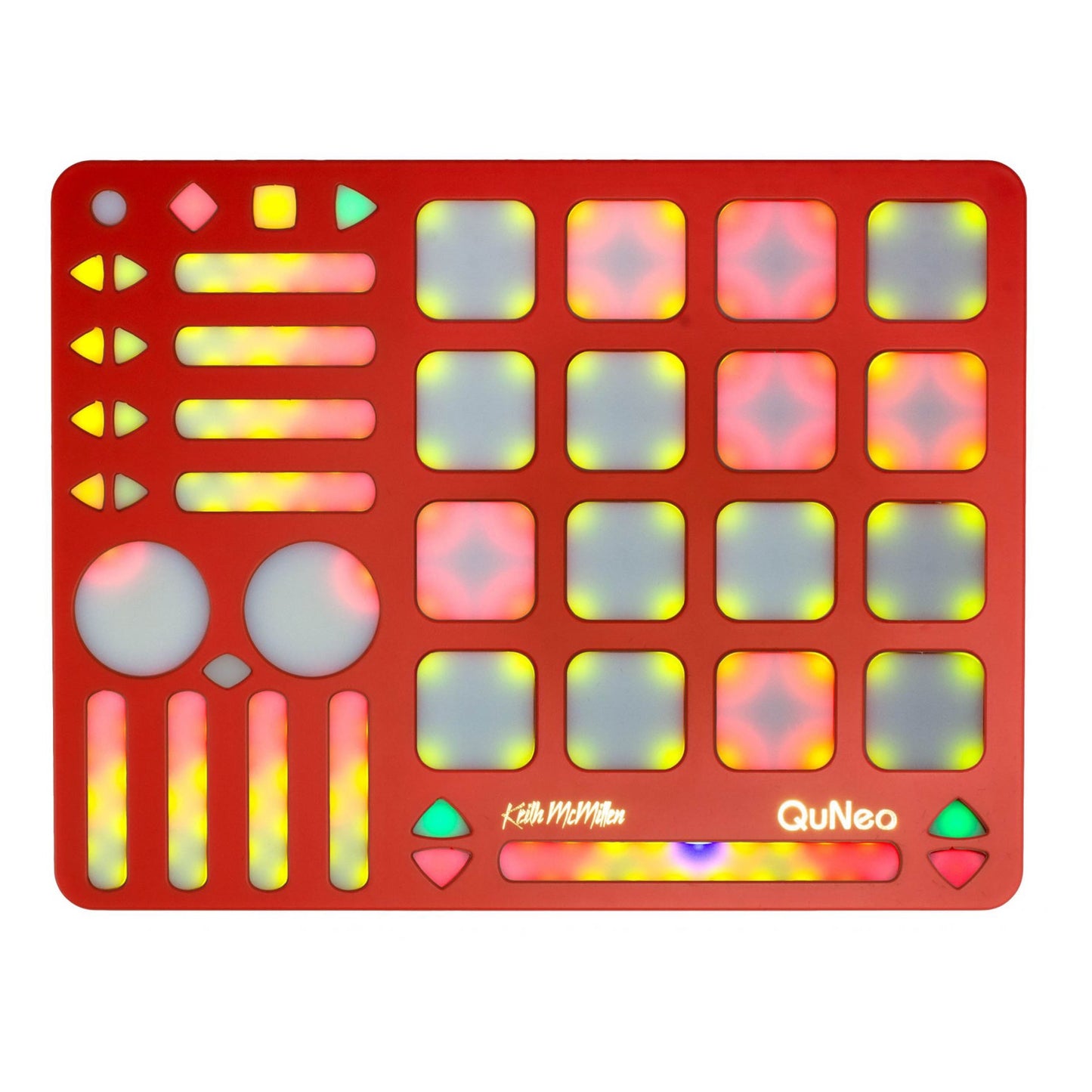 Keith McMillen Instruments QUNEO 3D Multi Touch Pad Controller - Red