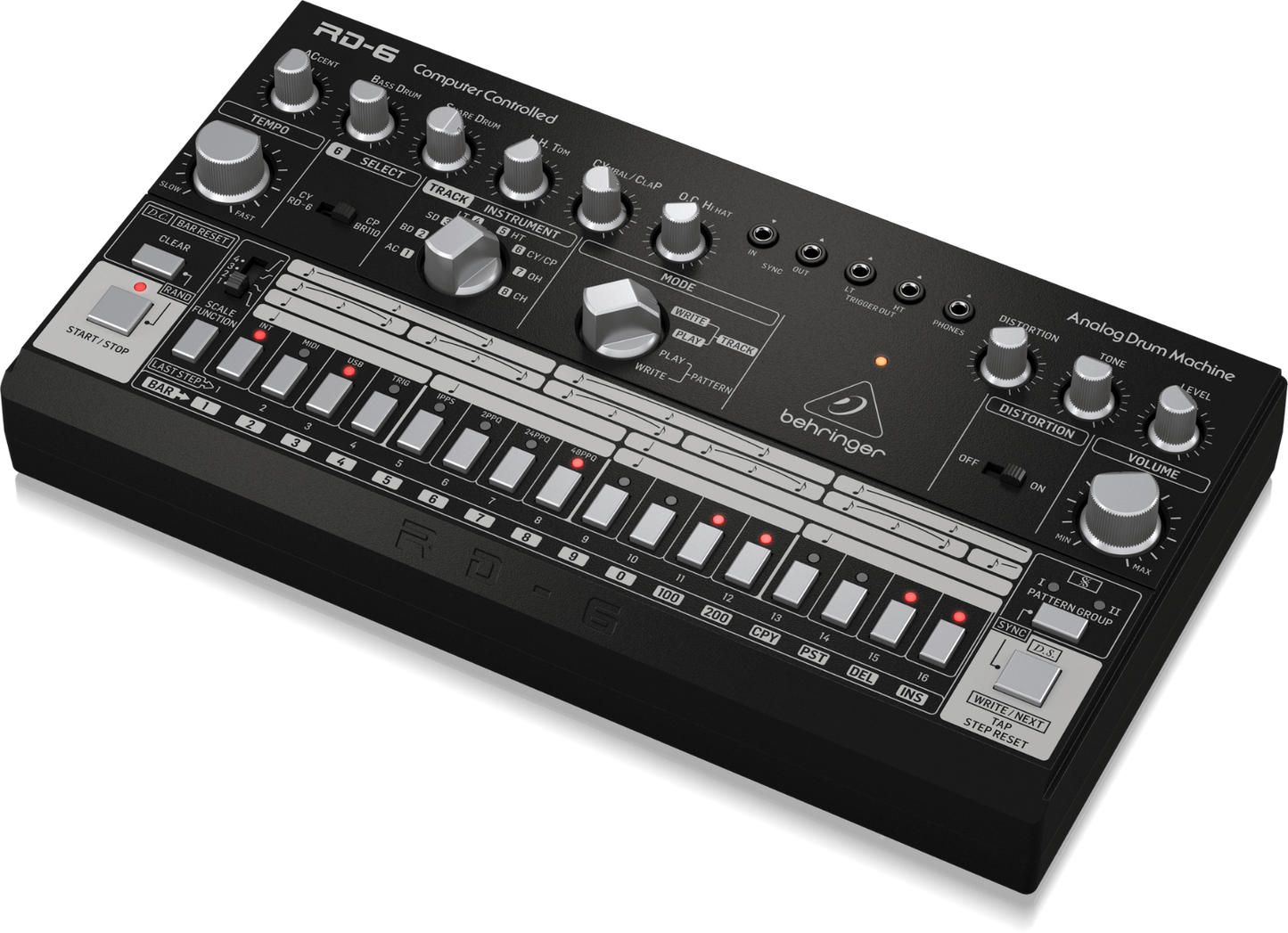 Behringer RD-6-BK Classic Analog Drum Machine