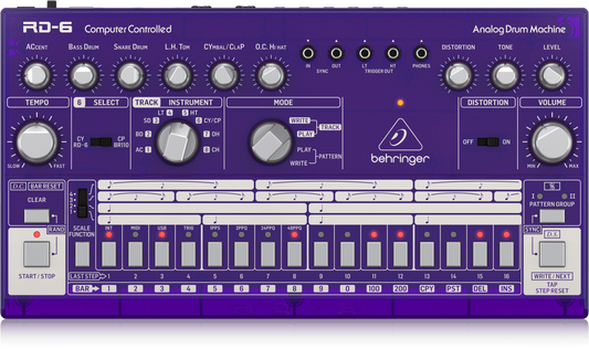 Behringer RD-6-GP Classic Analog Drum Machine
