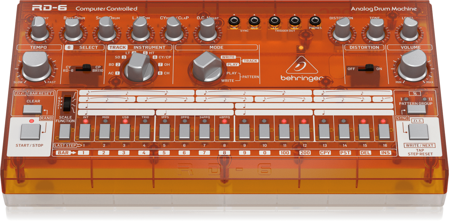 Behringer RD-6-TG Classic Analog Drum Machine
