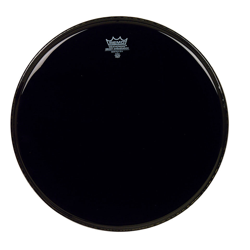 Remo 14" Ebony Ambassador Drum Head