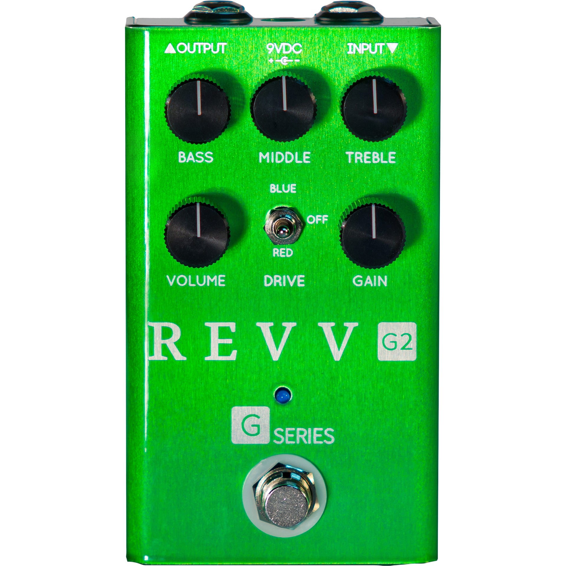 crunch pedal guitar Revv G2 Overdrive Pedal