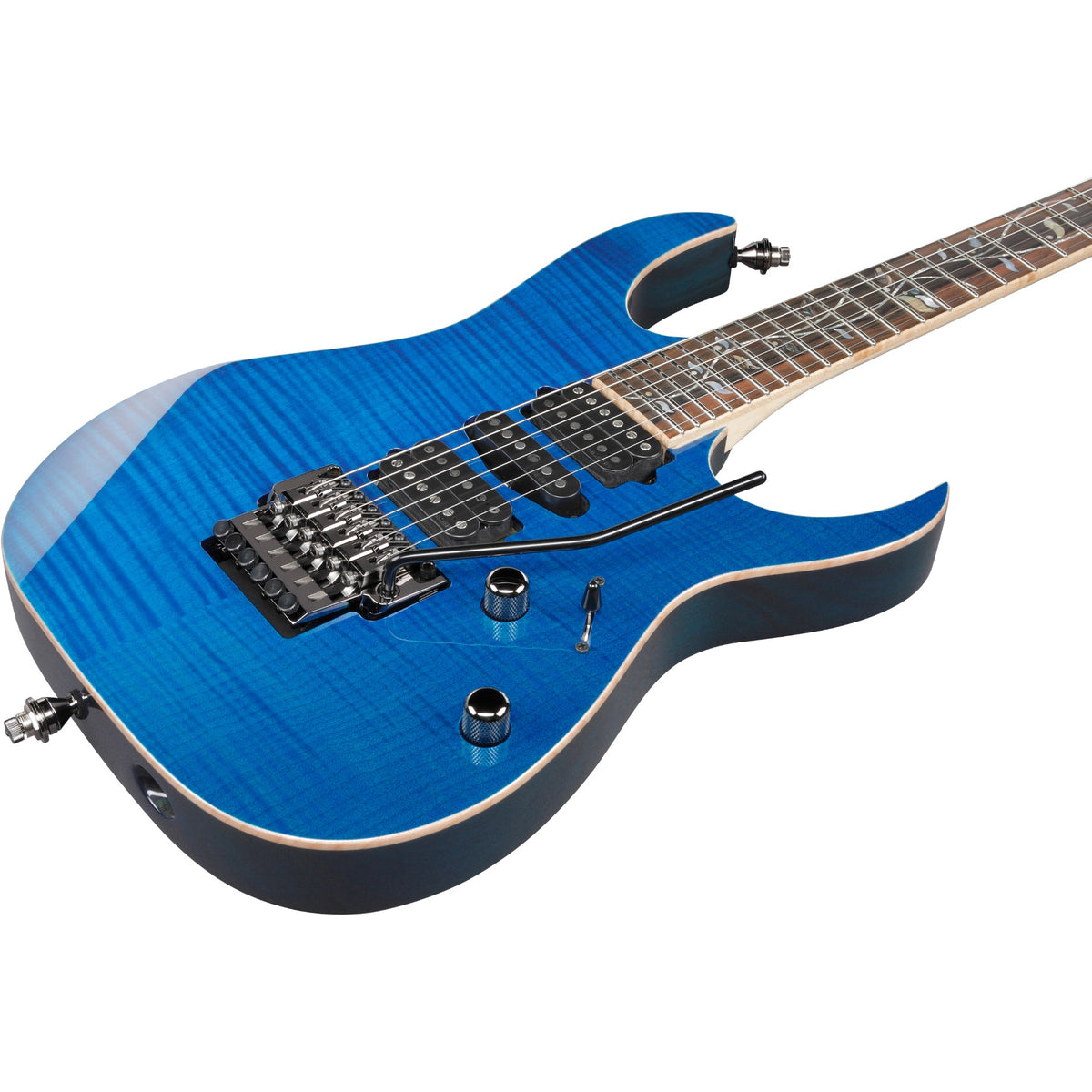 Ibanez RG8570RBS RG j.custom Electric Guitar, Royal Blue Sapphire w/ Case
