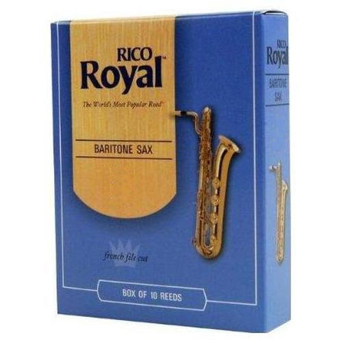 Rico Royal Baritone Saxophone 10-Pack 4 Strength