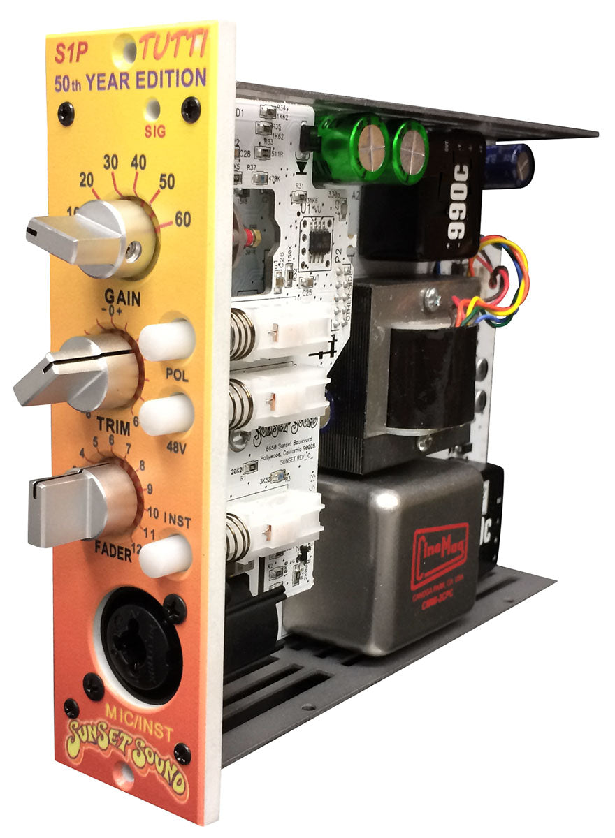Sunset Sound S1P Tutti 500-Series Mic Preamp