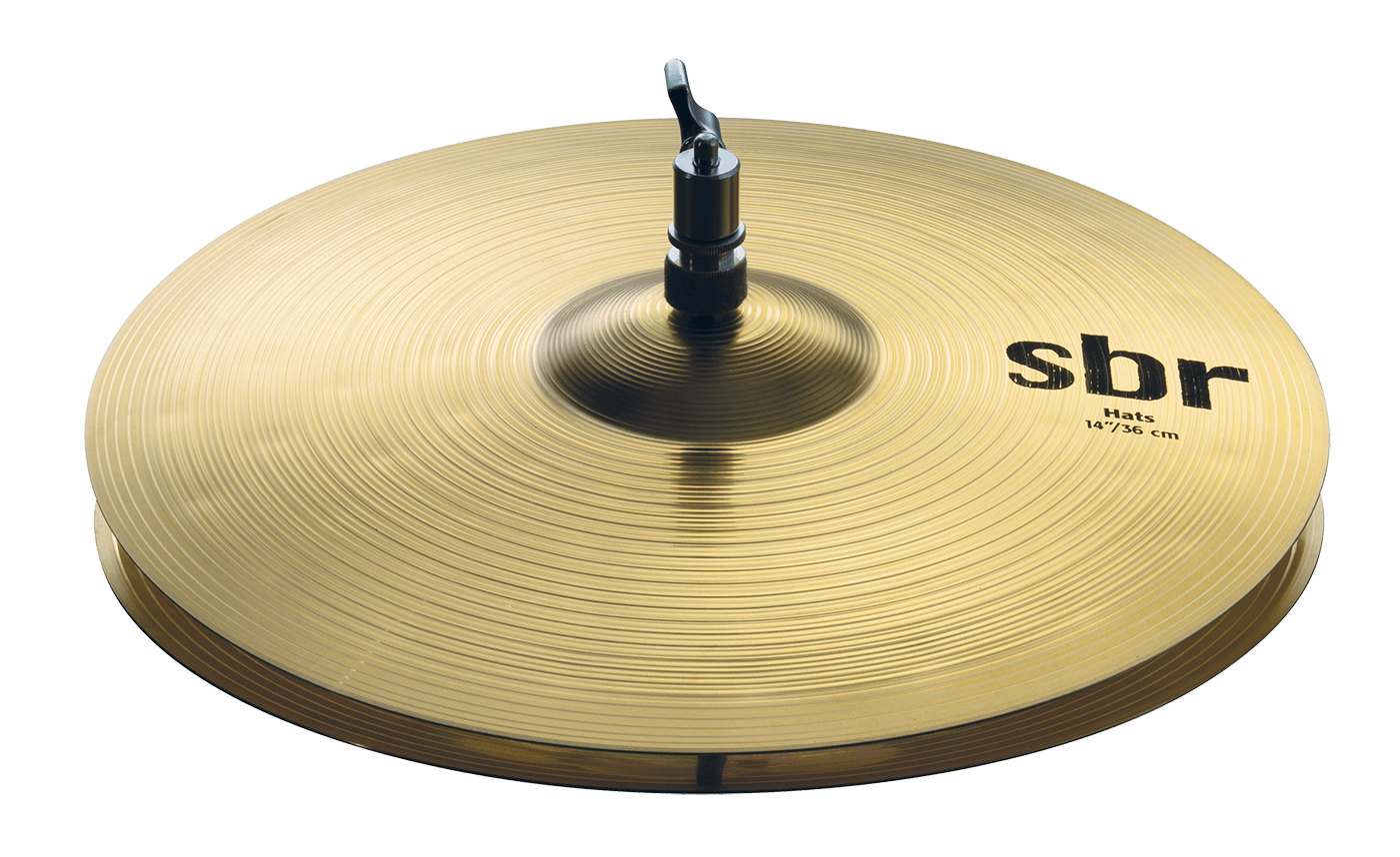 Sabian SBR Performance Set 14” Hat, 16” Crash, 20” Ride Cymbals