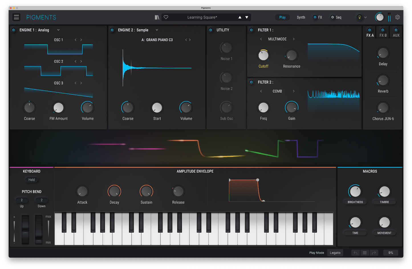 Arturia Pigments 4 Polychrome Software Synthesizer