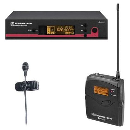 Sennheiser EW114G3A2 Cardioid Lavalier Wireless "A" Frequency (Factory Repack) EW114G3A