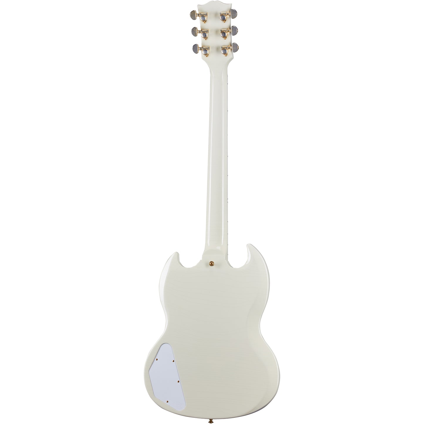 Gibson 1963 Les Paul SG Custom Reissue 3-Pickup w/Maestro VOS Classic White Gold