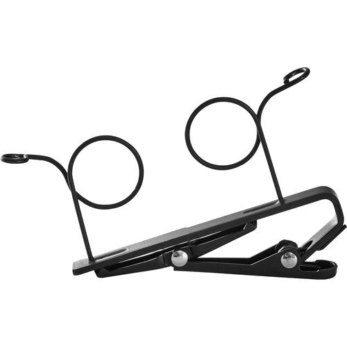Shure Dual Tie Clip, Black