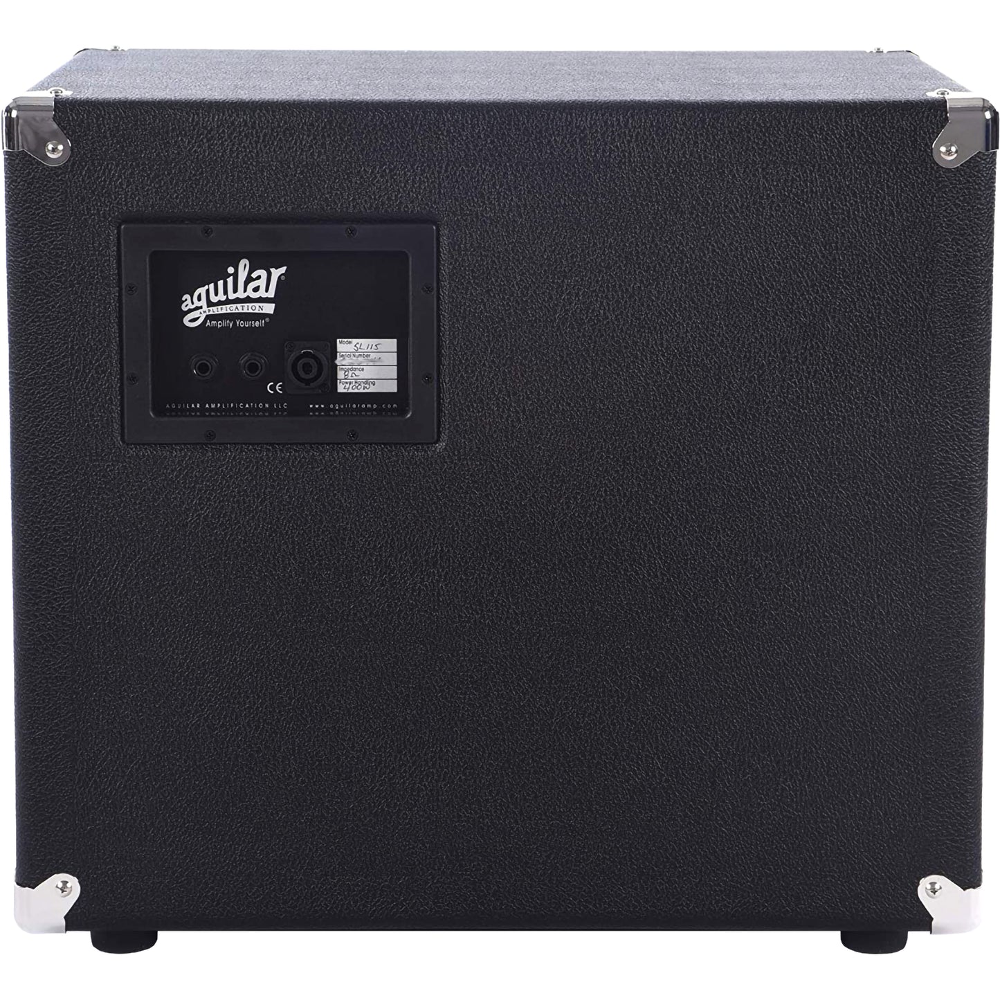 Aguilar SL 115 Super Light 1x15 400-Watt 8-Ohm Bass Guitar Speaker Cabinet, Black