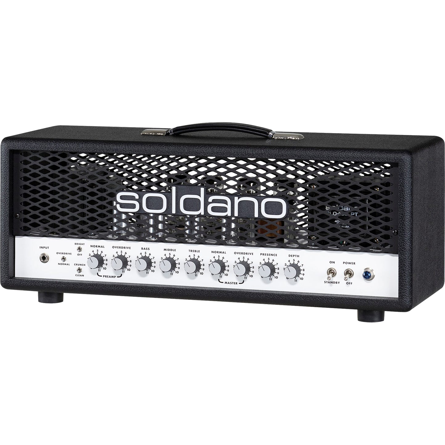 Soldano SLO-100 Super Lead Overdrive 100-watt Tube Head - Metal Grille
