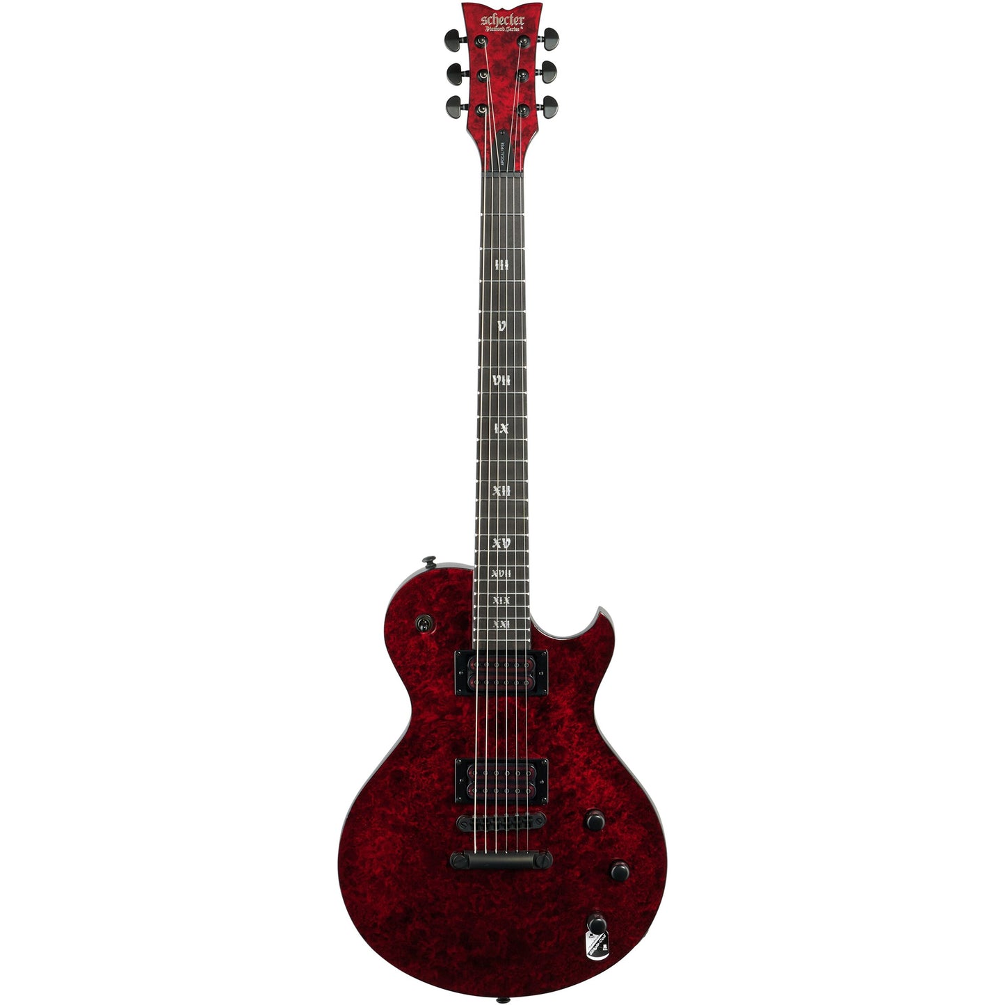 Schecter Solo II Apocalypse Red Reign Electric Guitar