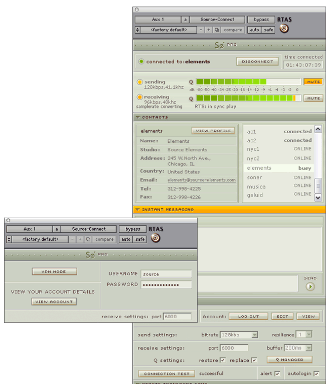 Source Elements Source Connect Pro 3.5 for Pro Tools