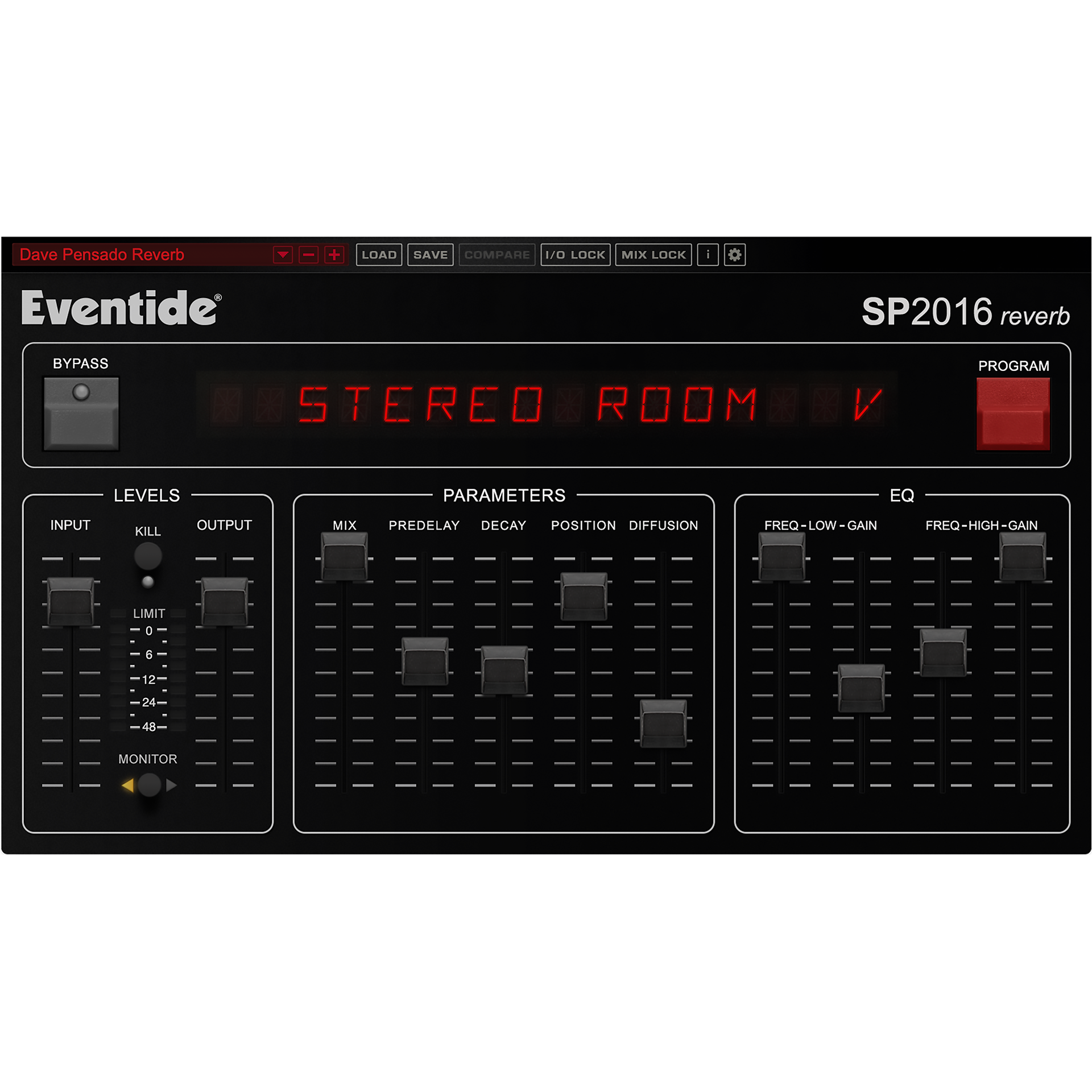 Eventide SP2016 Reverb PlugIn Alto Music