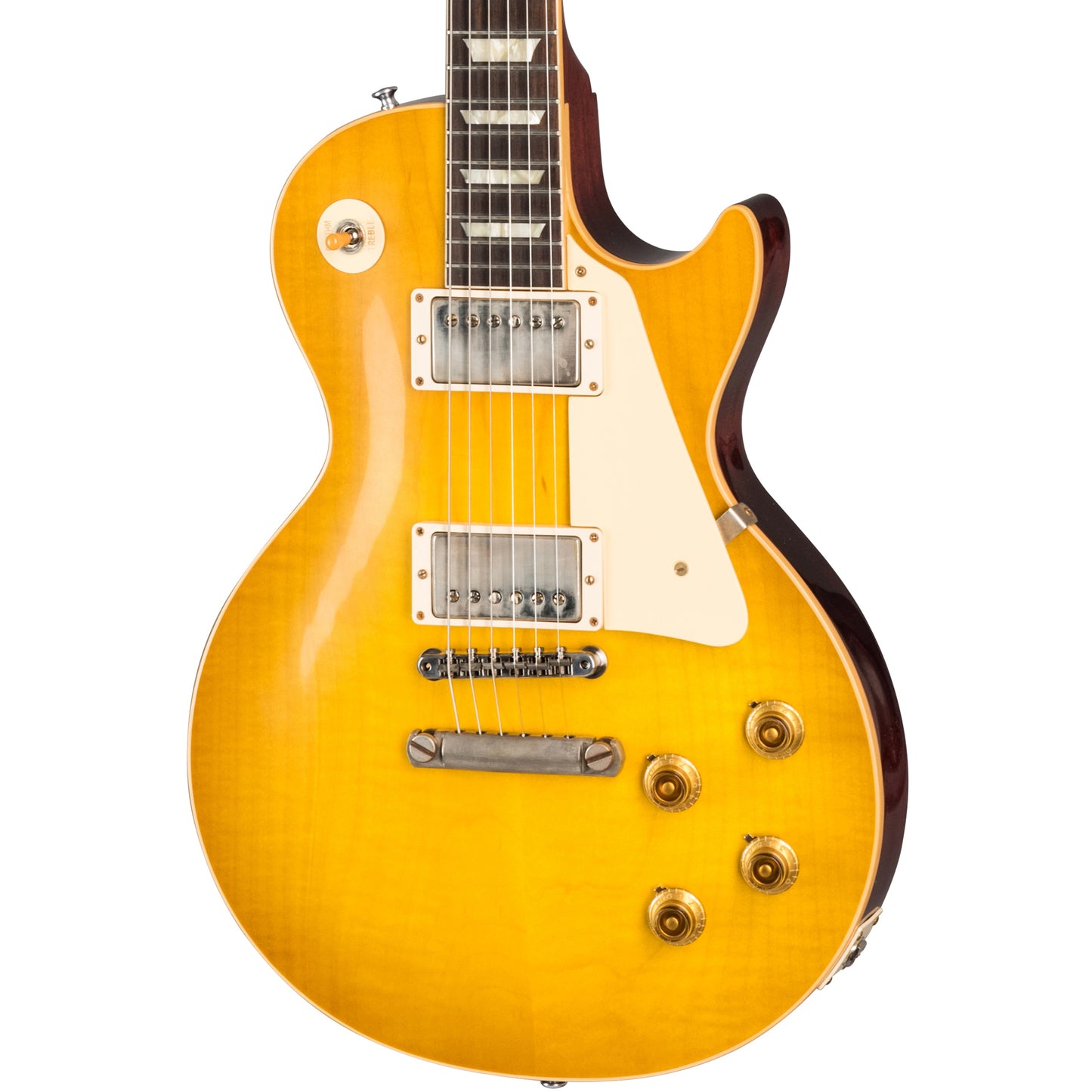 Gibson 1958 Les Paul Standard Reissue VOS Electric Guitar - Lemon Burst