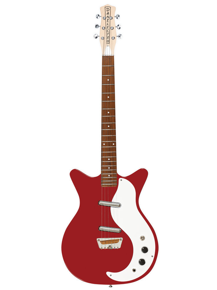 Danelectro Stock 59 Electric Guitar in Vintage Red