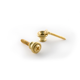 Gibson Strap Buttons in Brass (2-Pack)