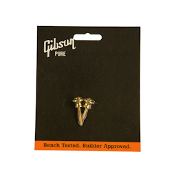 Gibson Strap Buttons in Brass (2-Pack)