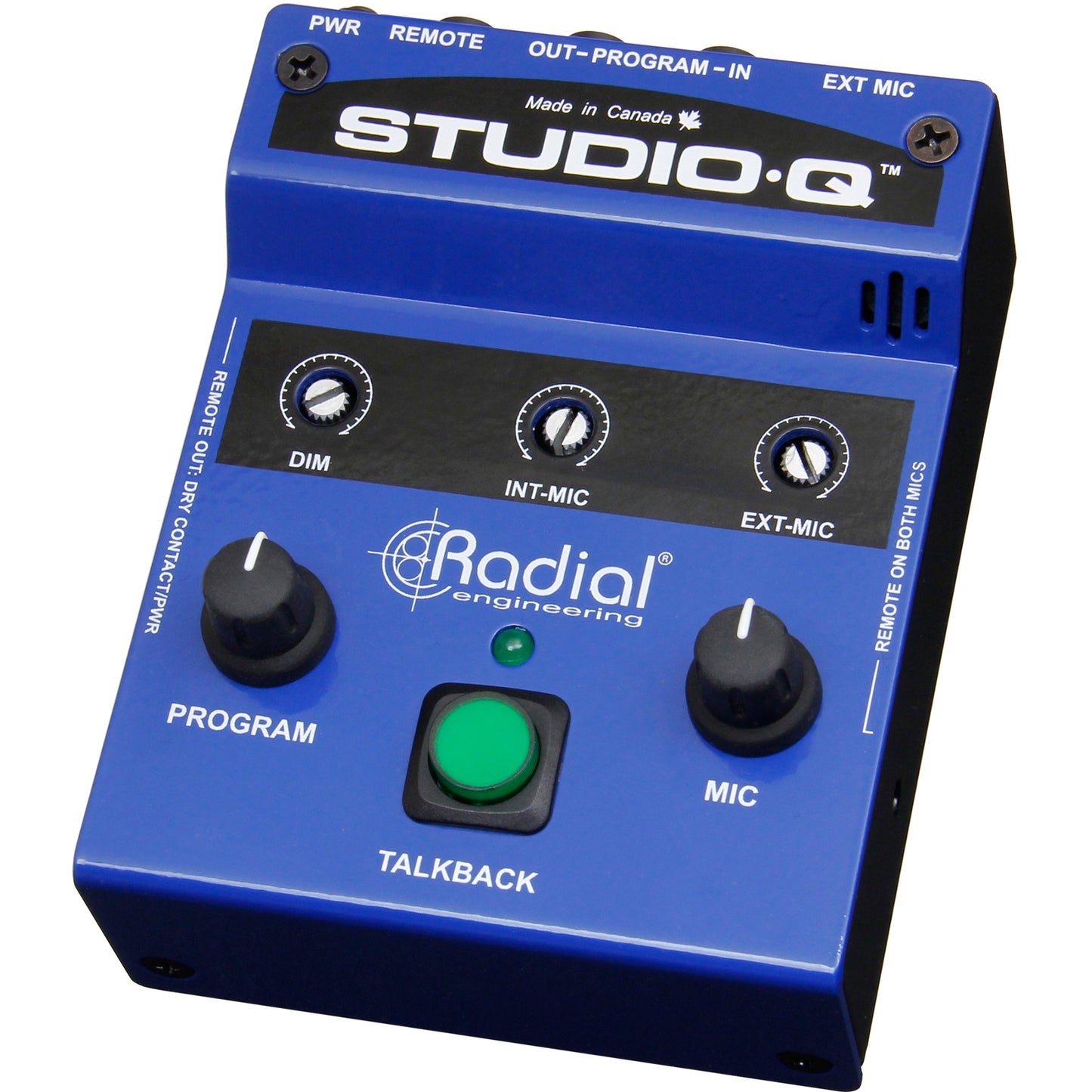 Radial Engineering Studio-Q Talkback Interface with Built-In Mic