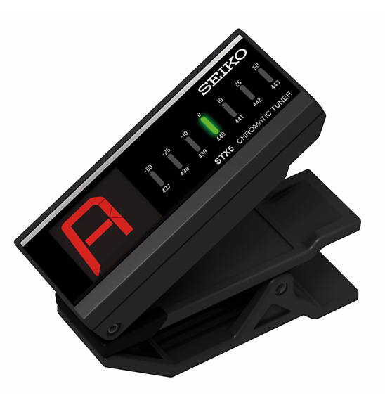 Seiko STX5 Clip-On Chromatic Tuner