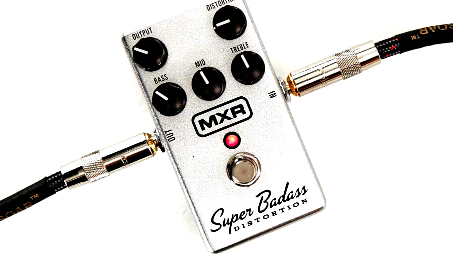 MXR Super Badass Distortion M75 Effects Pedal (True Bypass)