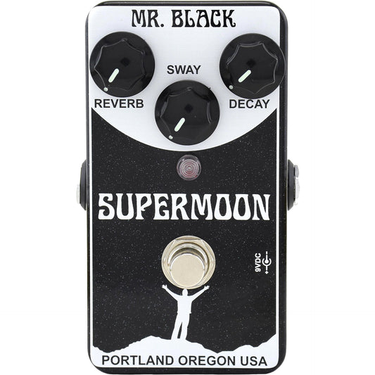 Mr Black Pedals SuperMoon Modulated Reverb Pedal