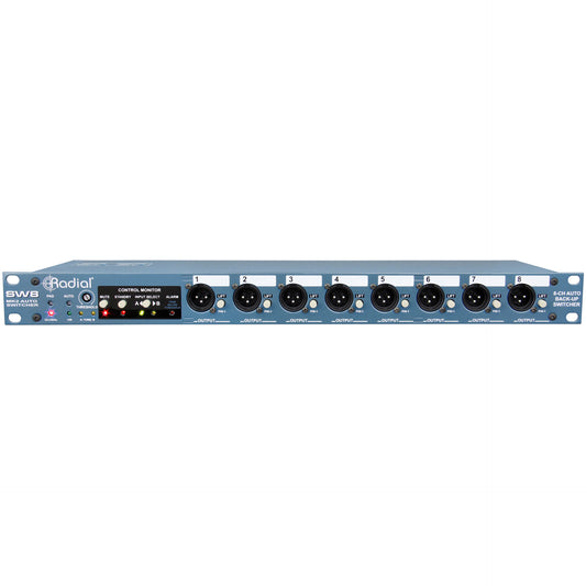 Radial SW8-Channel Line Level Auto Switcher